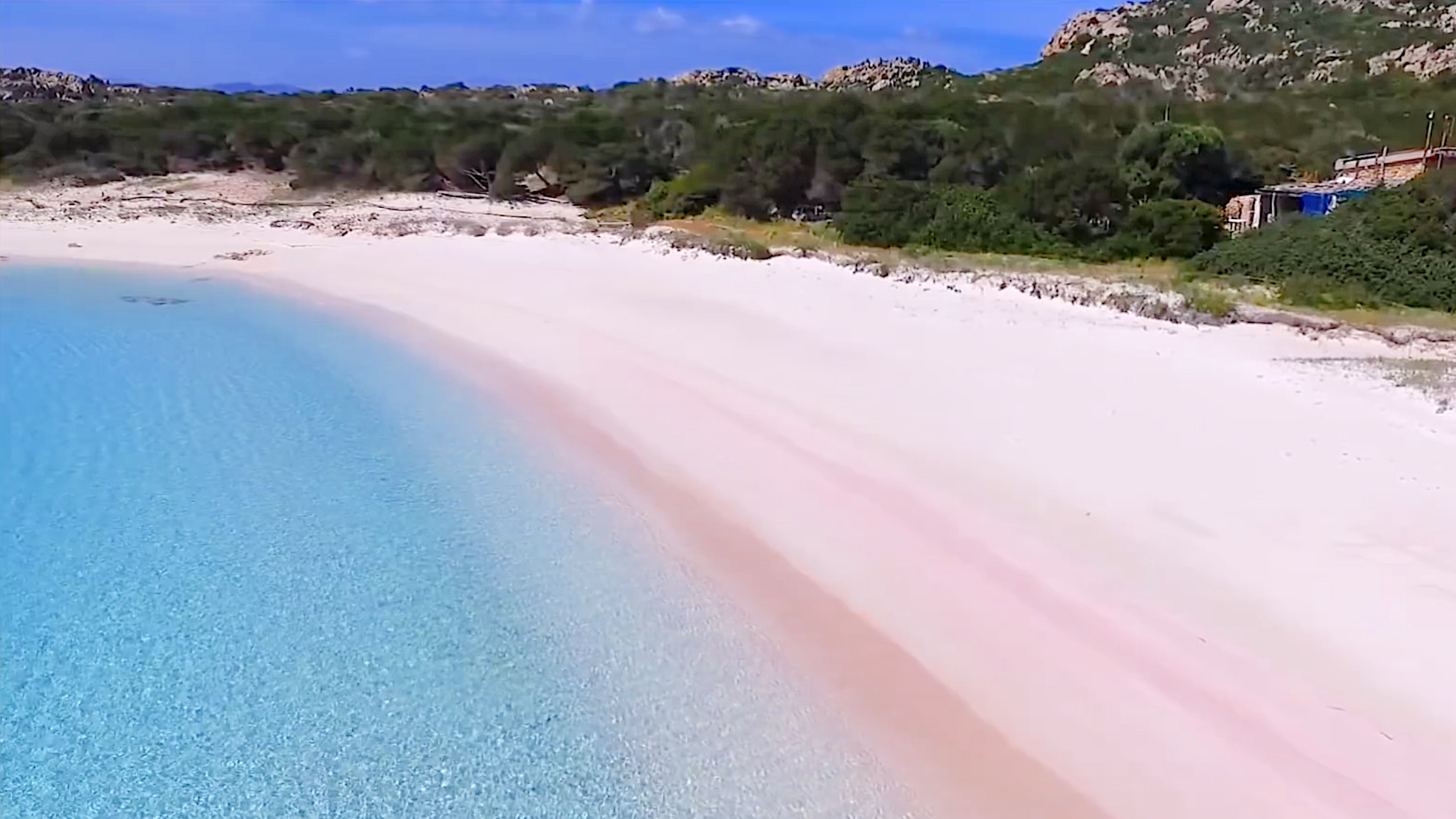 The Pink Beach Of Budelli