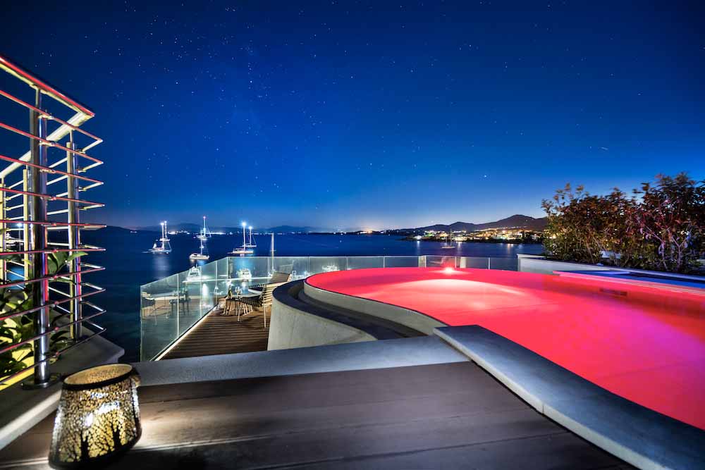 Roof top Pool Terrace - Luxury Pool Suite - Gabbiano Azzurro Sardegna