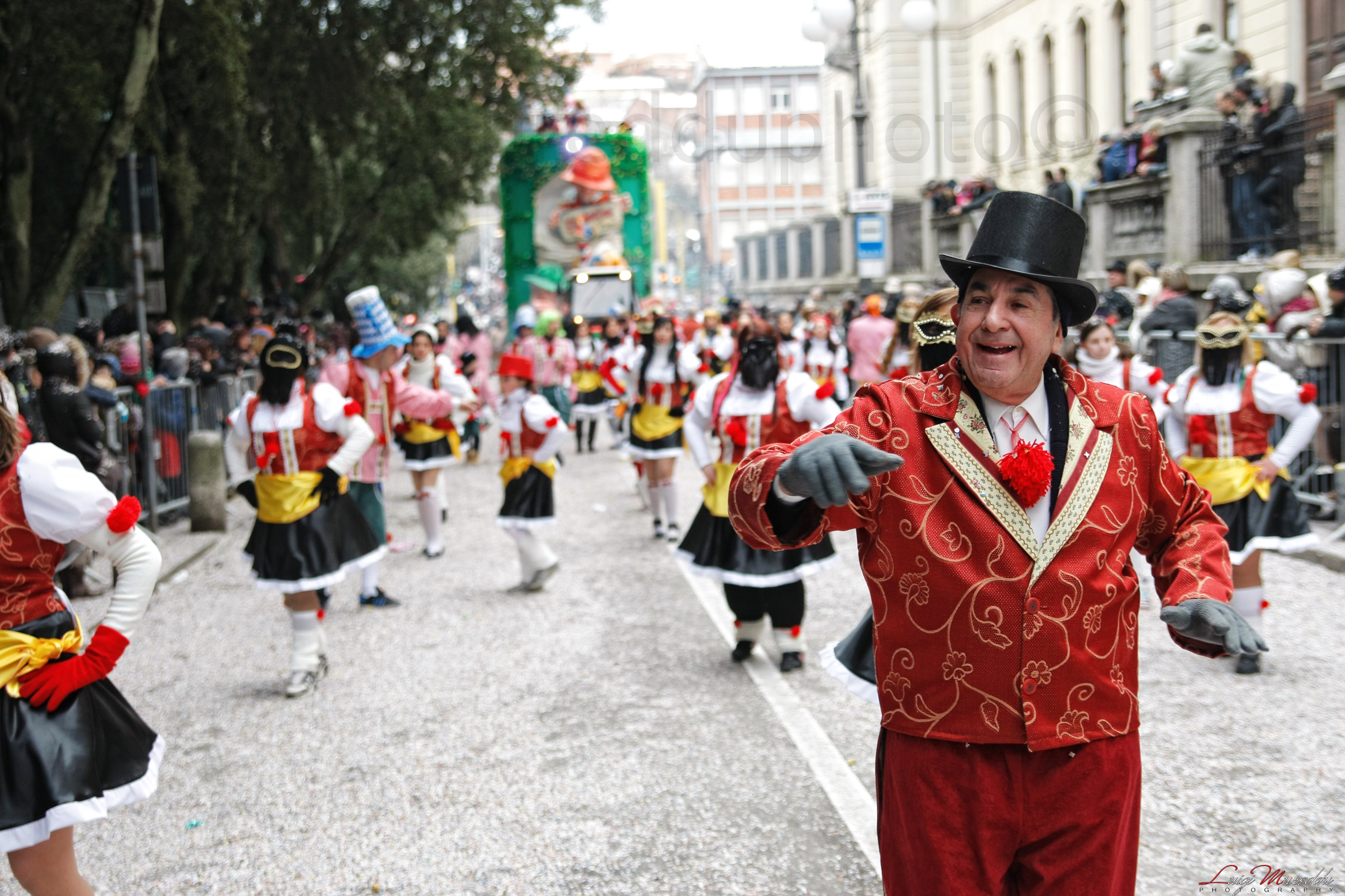 The Carnival In Tempio Pausania Town